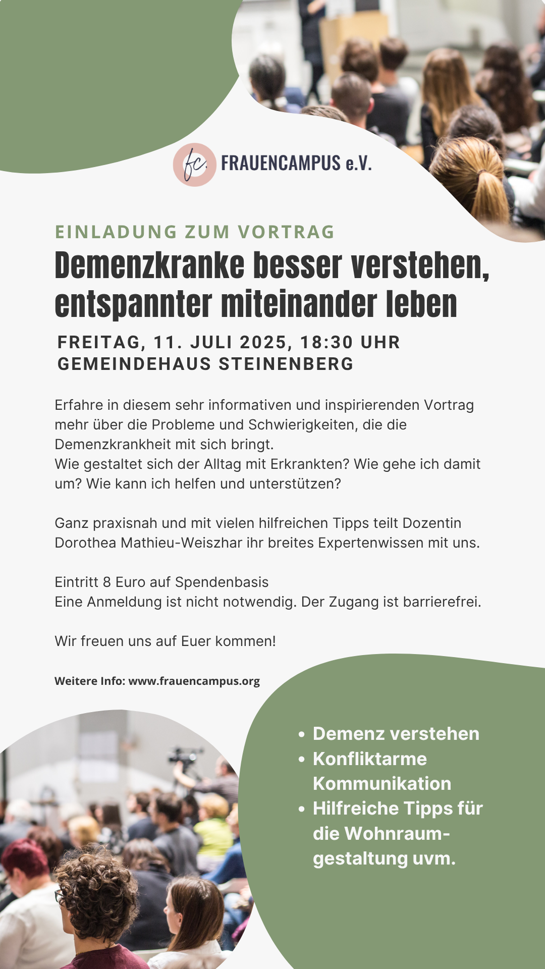 Vortrag Demenz Frauencampus (Instagram Post)(1)